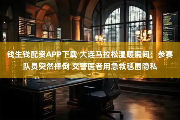钱生钱配资APP下载 大连马拉松温暖瞬间：参赛队员突然摔倒 交警医者用急救毯围隐私